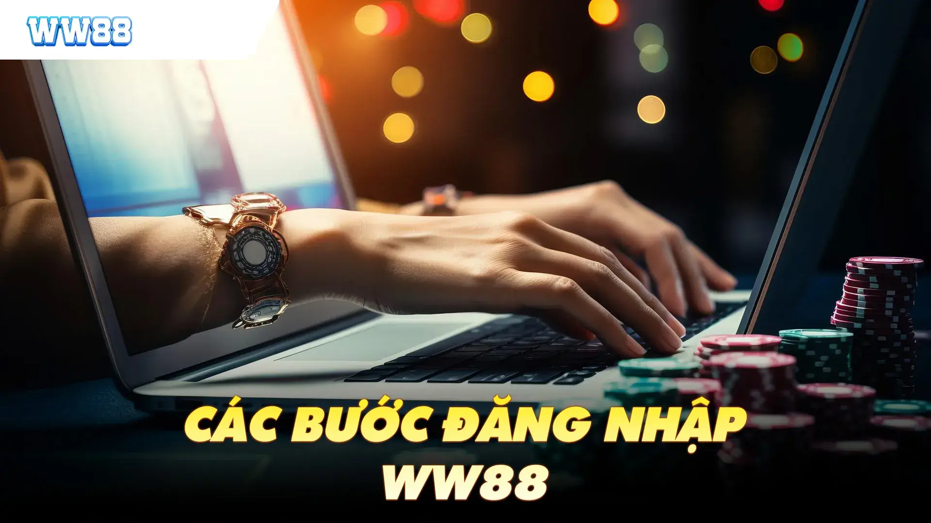 Các thao tác đăng nhập WW88